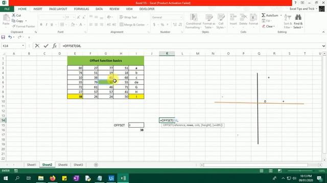 How to use the OFFSET function смотреть онлайн