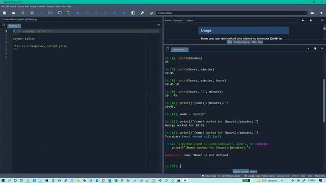 Python 004: The 'print' function and 'f' strings смотреть онлайн