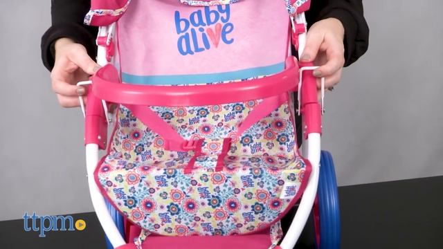 Baby Alive Lifestyle Doll Stroller from Hauck смотреть онлайн