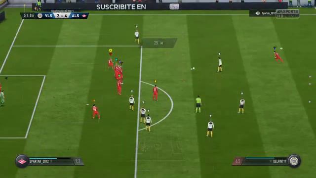 FIFA 18 Клубы Профи PFC PS4 Первый Дивизион Чемпионат 31-й Тур Veles eSports vs FC ALISA смотреть онлайн