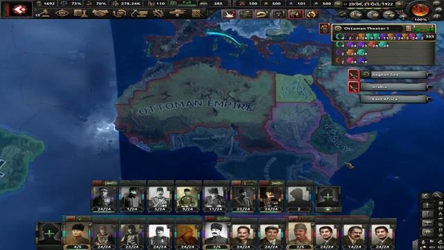 الدولة العثمانية #5 . السيطرة علي ايطاليا و مستعمراتها . قلوب من حديد . Hearts of Iron 4 смотреть онлайн