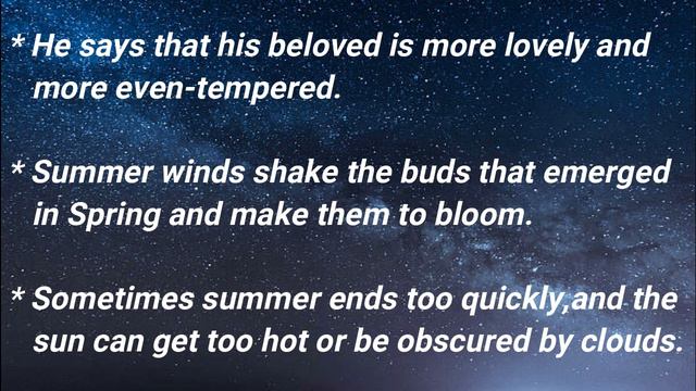 SONNET 18 by William Shakespeare summary in Tamil | Themes | Explained in Tamil | with notes смотреть онлайн