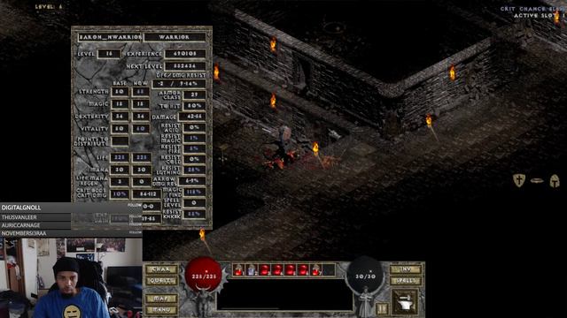 Diablo The Hell 2 v1.0112: Normal Warrior Livestream Horror 03 1/29/20 смотреть онлайн
