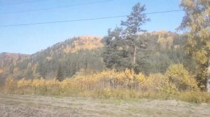 Уральские горы проезжаем на поезде. Красота южно уральского края. Проехали Сим. Дальше Кропачево.