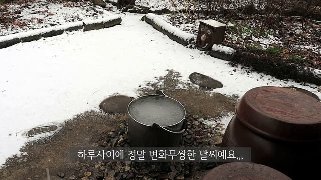 변덕스러운 날씨와 함께 봄이 찾아온 산골~!! смотреть онлайн