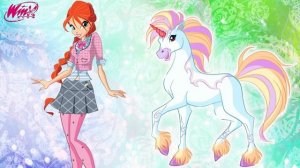 винкс феи в образе волшебных животных winx fairies in the form of a magical animal