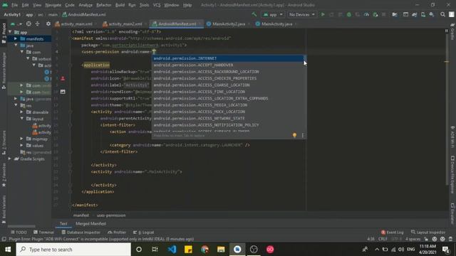 How to Add Permission in Manifest File in android studio смотреть онлайн