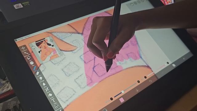 DRAW WITH ME || Ibis Paint X On Wacom Cintiq
