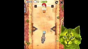 Мой Говорящий Том #2 и МурМяу (My Talking Tom) играем в игру Только Вверх