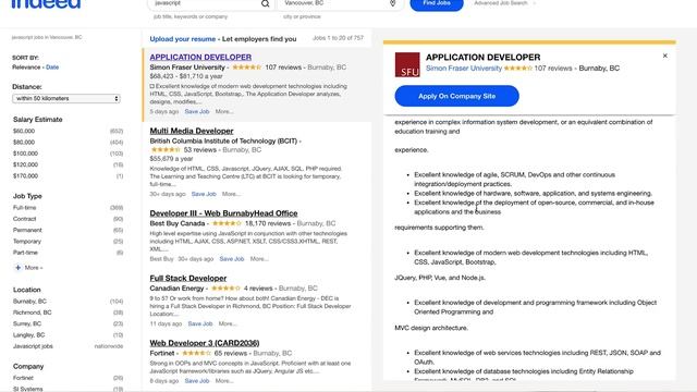 Канада. Как найти работу веб-разработчику? смотреть онлайн