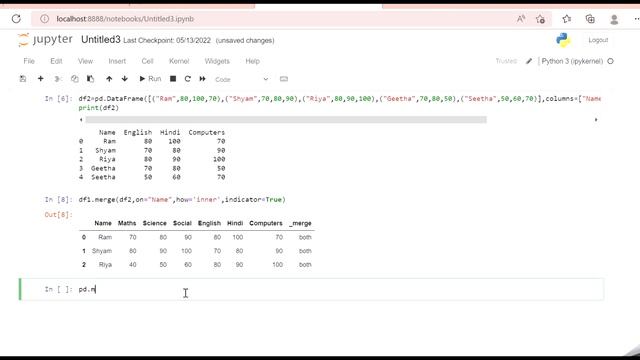 A_14 : MERGING DATAFRAMES IN PANDAS (INNER, LEFT, RIGHT, OUTER JOIN) смотреть онлайн