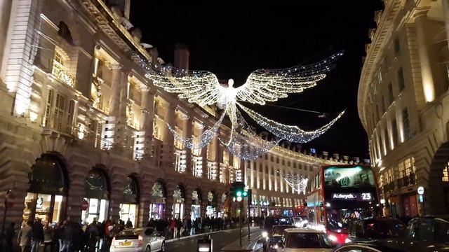 ?? LONDON ?? Christmas Walk 4K, England смотреть онлайн