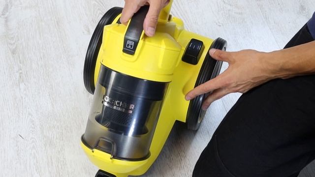 Karcher VC 3 Bagless Vacuum - Multi Cyclone Vacuum Cleaner Unboxing & Testing смотреть онлайн