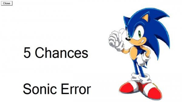 Sonic Error 1 & 2 | Mistakes were Made | .exe Let's play