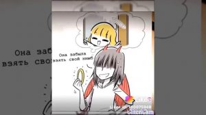 Комиксы ангел и демон😍