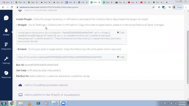 How to Add Chatbot to My Wordpress Website | Best Website Chatbots 2020 | Collect.chat | Artibot смотреть онлайн