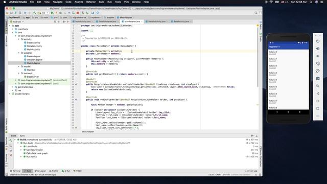 Java (Android) darslari | 11-dars | Base Class for Activity, Adapter смотреть онлайн