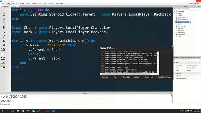 [FE EXPLOITING] Hacking 9000 steroids in God Simulator 2 смотреть онлайн