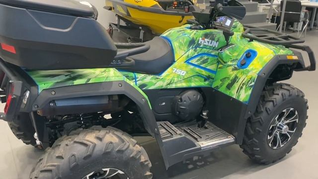 Квадроцикл Hisun tactic 750 Limited EPS индивидуальный дизайн винила смотреть онлайн