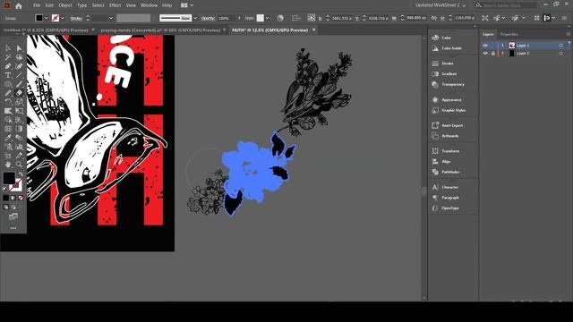 T Shirt Design Tutorial in Adobe Illustrator | How to Make a T shirt design in Illustrator смотреть онлайн