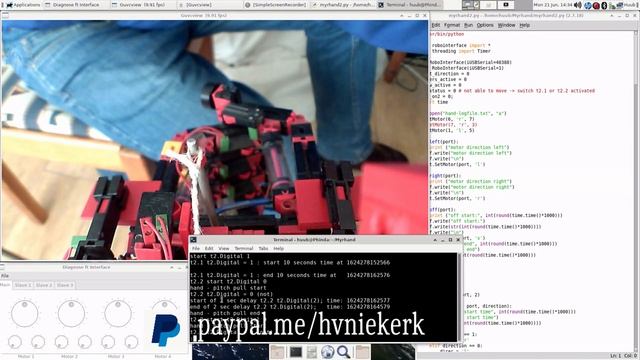 fischertechnik pneumatic "hand" #201 : Wrist, camera position, modification, time, Python, test смотреть онлайн