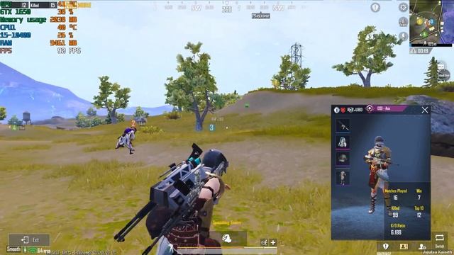 Pubg Mobile PC Ultra HD in game 90fps GTX1650 4GB + intel core i5 10400f (Livik) смотреть онлайн