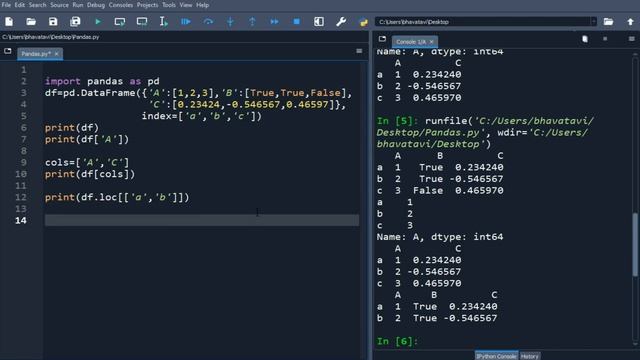 58. Pandas DataFrame Index with Code || DataFrame Index Property Module Python Programming Tutorial смотреть онлайн