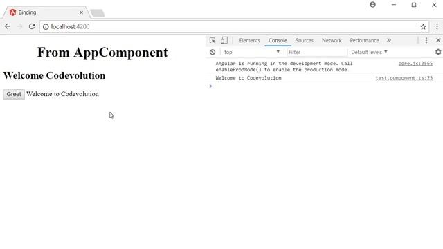 Angular Tutorial - 9 - Event Binding смотреть онлайн