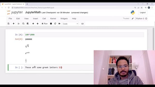 Display Math Formulas in Jupyter Notebook Using LaTeX смотреть онлайн