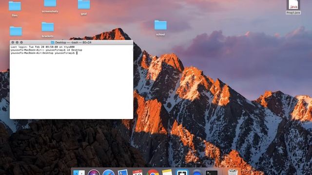 How to compile and run a Java program on Mac 2018 смотреть онлайн