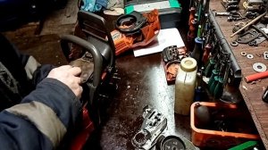 Husqvarna 140 подробный разбор и дефиктовка