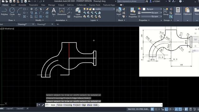 EXPRESION GRAFICA-FIGURA#64 AUTOCAD смотреть онлайн