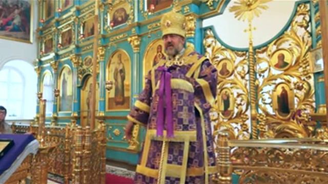 Епископ Лукиан: "Освящение меда и трав - особый вид благодарения" смотреть онлайн