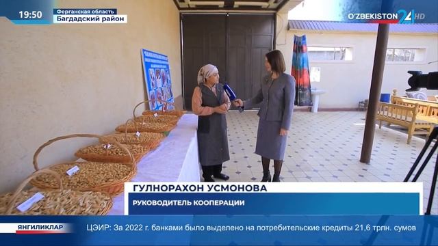 В Фергане реализован проект по выращиванию миндаля смотреть онлайн