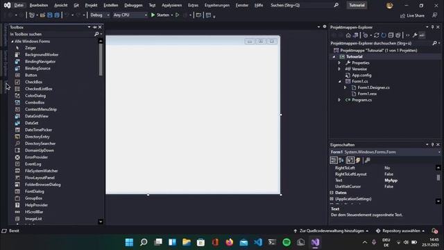 MAKE YOUR OWN WINDOWS GUI APP! (Windows - Forms tutorial) || ENGLISH смотреть онлайн