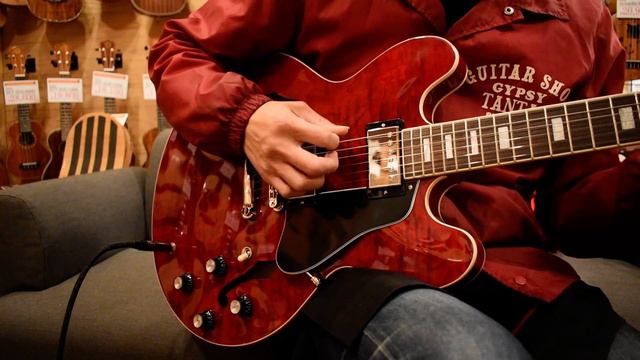 NEW/Gibson ES-335 Figured Sixties Cherry@guitarshoptantan смотреть онлайн