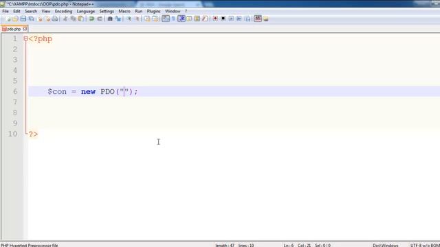 PHP PDO (Part 01/05) Connection In Hindi / Urdu смотреть онлайн