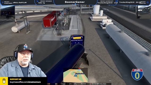 American Truck Simulator VTC Convoy With Diane Live Stream Replay смотреть онлайн