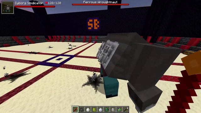 Cyborg Vindicator vs Mowzie's Mobs | Minecraft Mob Battle смотреть онлайн