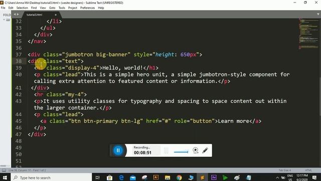 Web Development Workshop_How to make a complete webpage with Bootstrap смотреть онлайн