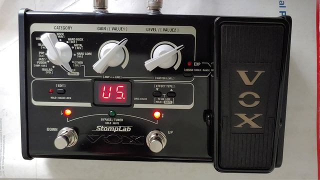 VOX STOMPLAB IIG demo sound смотреть онлайн