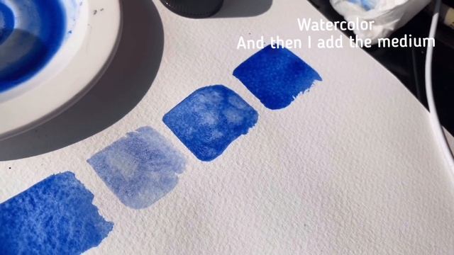 Грануляция в акварели. Как создать? Медиумы для акварели Winsor&Newton и как ими пользоваться. смотреть онлайн