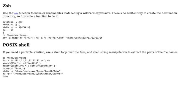 Unix & Linux: Move files based on filename into directory Year/Month/Day (4 Solutions!!) смотреть онлайн