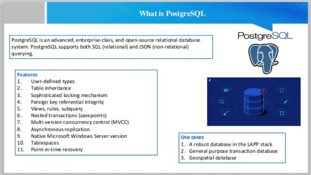 What is PostgreSQL смотреть онлайн
