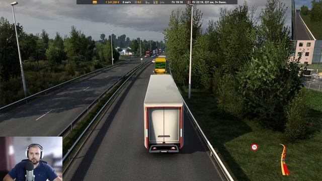 Пробки в Париже - Euro Truck Simulator 2 | ets2 смотреть онлайн