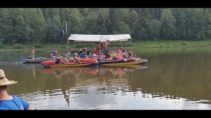 Сплав по реке Чусовая. День первый. На воде. Часть четвертая.