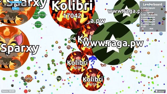 Agar.io Giant Bots: Can You Survive? New Agario Raga Update смотреть онлайн