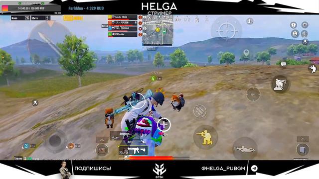 ПУШИМ ЗАВОЕВАТЕЛЯ В ОТРЯДАХ🤞 2000 МЕСТО 💋PUBG MOBILE 😸 смотреть онлайн