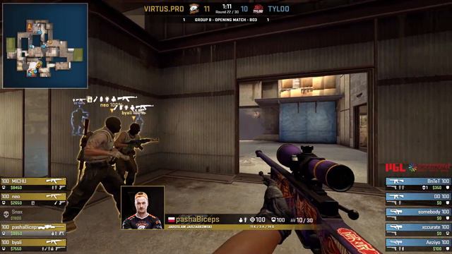Virtus.pro vs Tyloo Map 3 | CS:GO ASIA CHAMPIONSHIPS 2018 - Group Stage смотреть онлайн