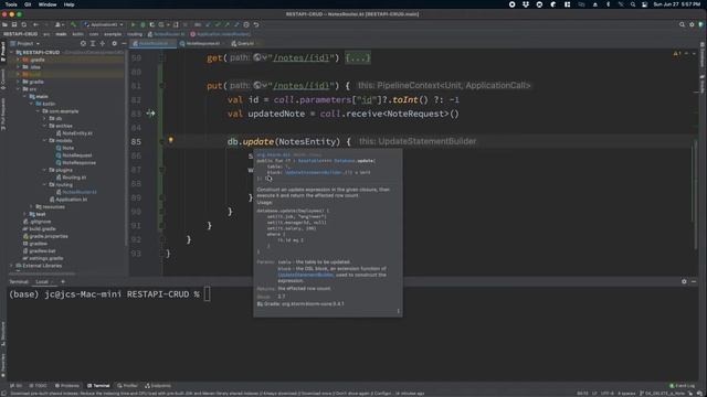 17. Ktor - UPDATE a Note смотреть онлайн